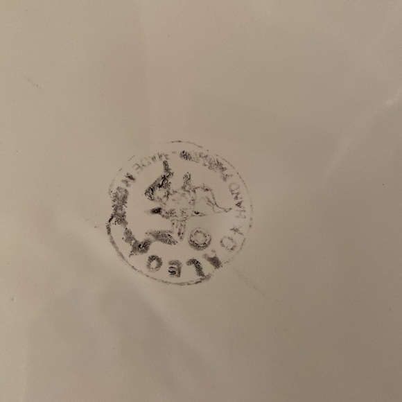 RARE VTG Caleca solid Hand Painted dinner Plates Made In Italy Set Of 4 - Picture 11 of 12